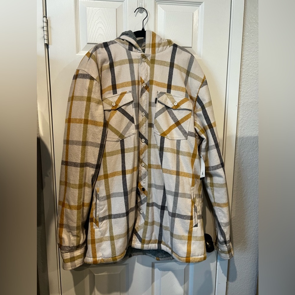 Rip curl Men’s hooded flannel